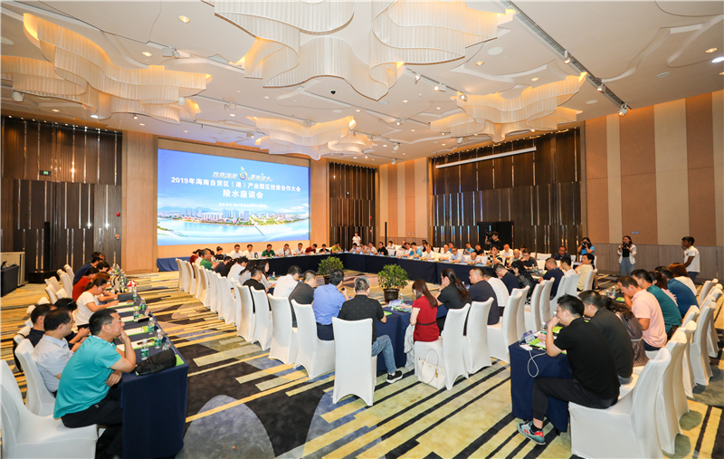 2019年海南自贸区(港)产业园区投资合作大会陵水座谈会于清水湾成功召开